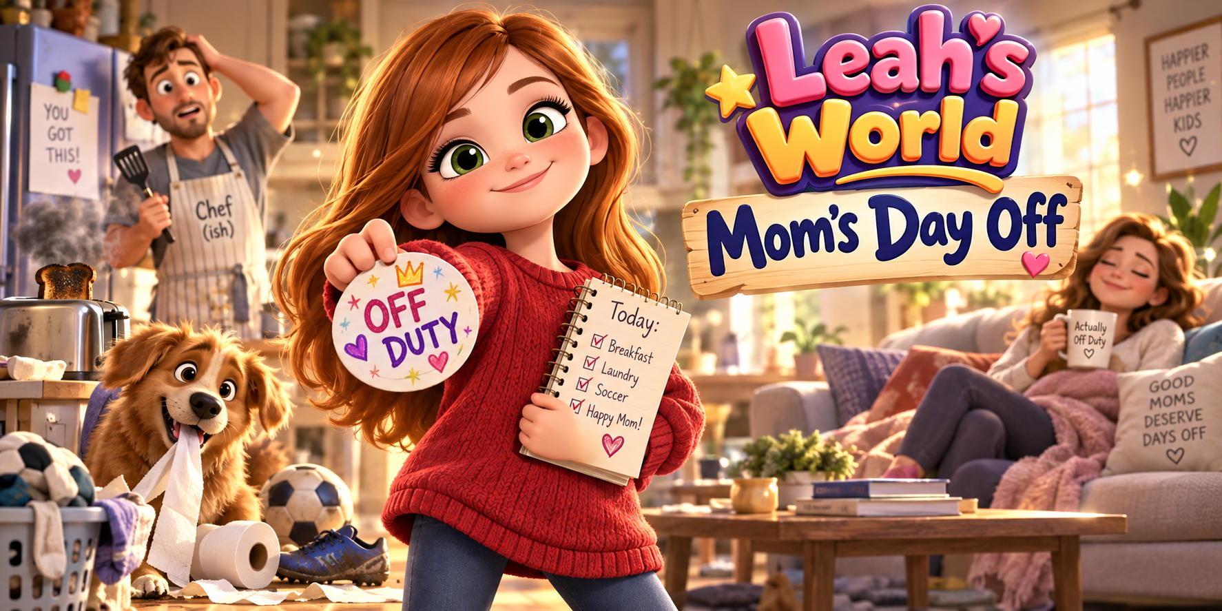 Leah's World: Mom's Day Off