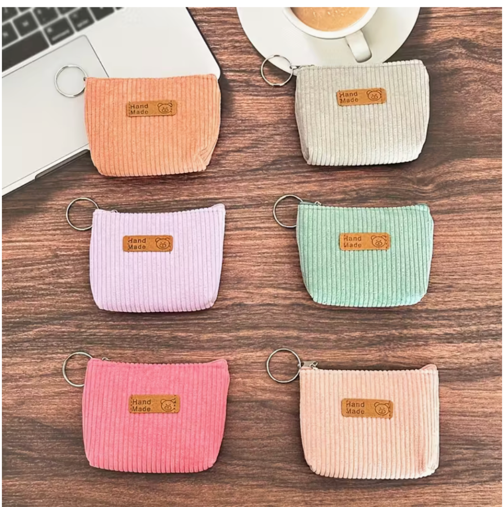Creative Corduroy Coin Purse
