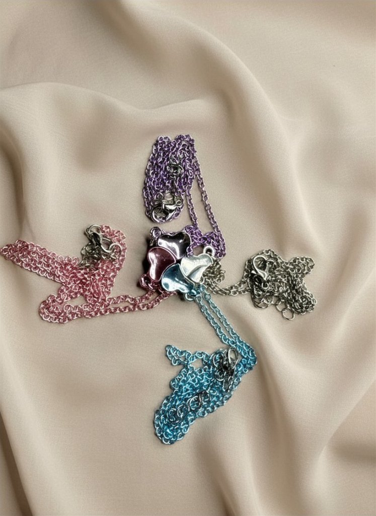 Magnetic Hearts BFF Necklace Set