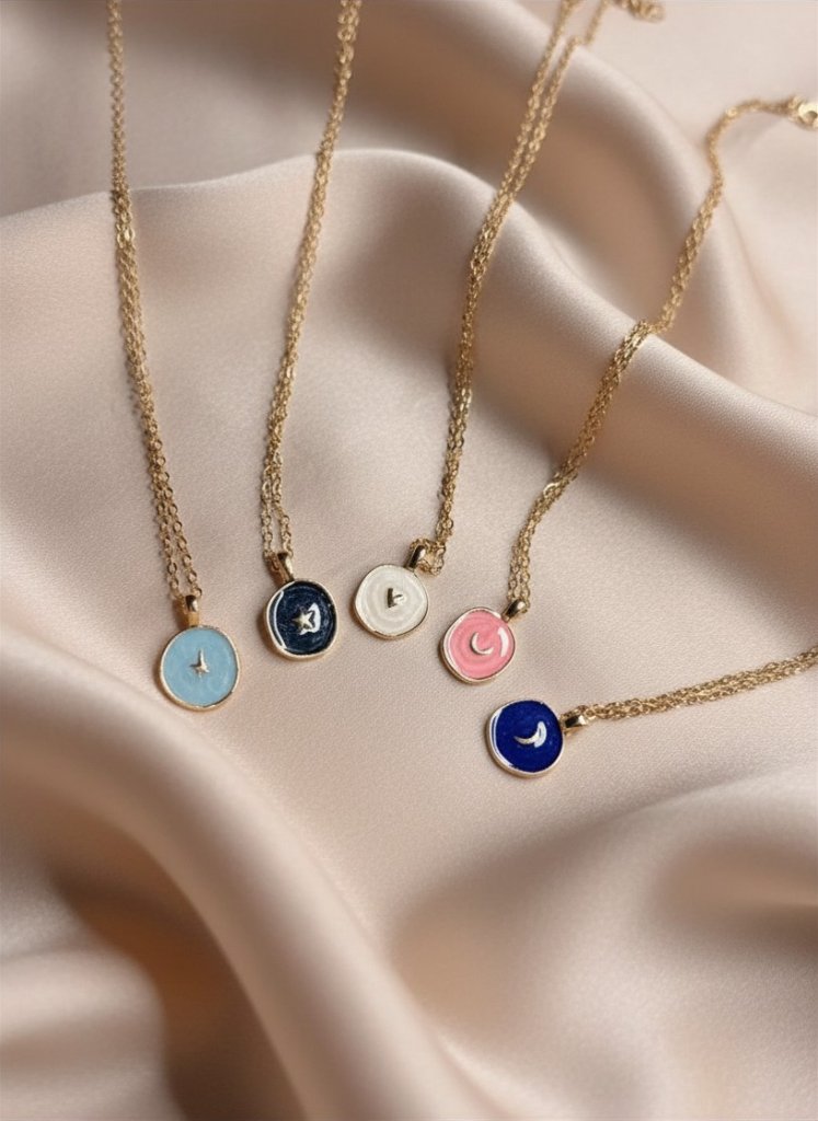 Wax Seal Coin Necklace
