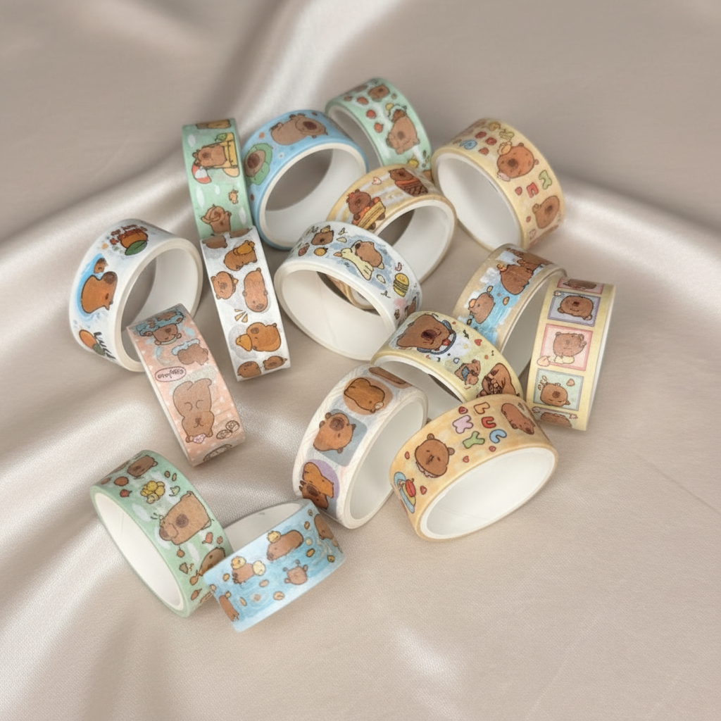 Capybara Washi Tape