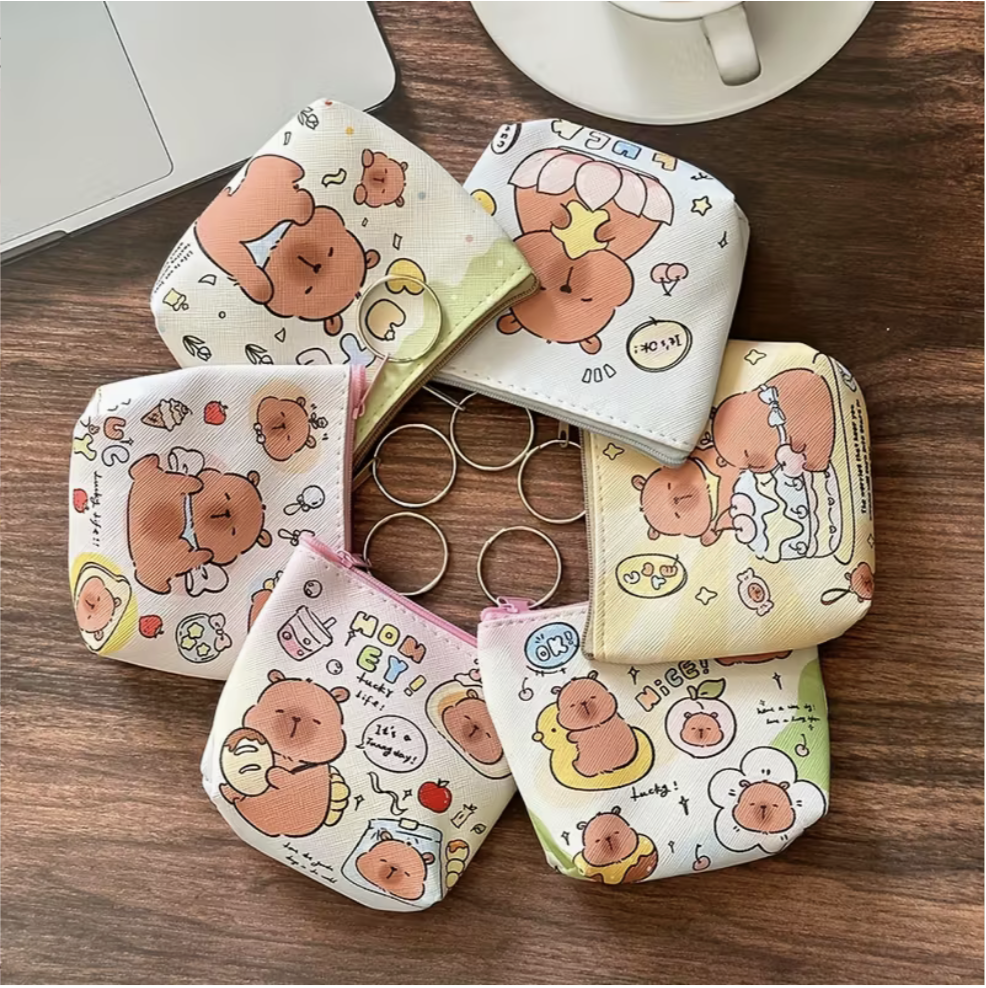 Capybara Cute Coin Purse