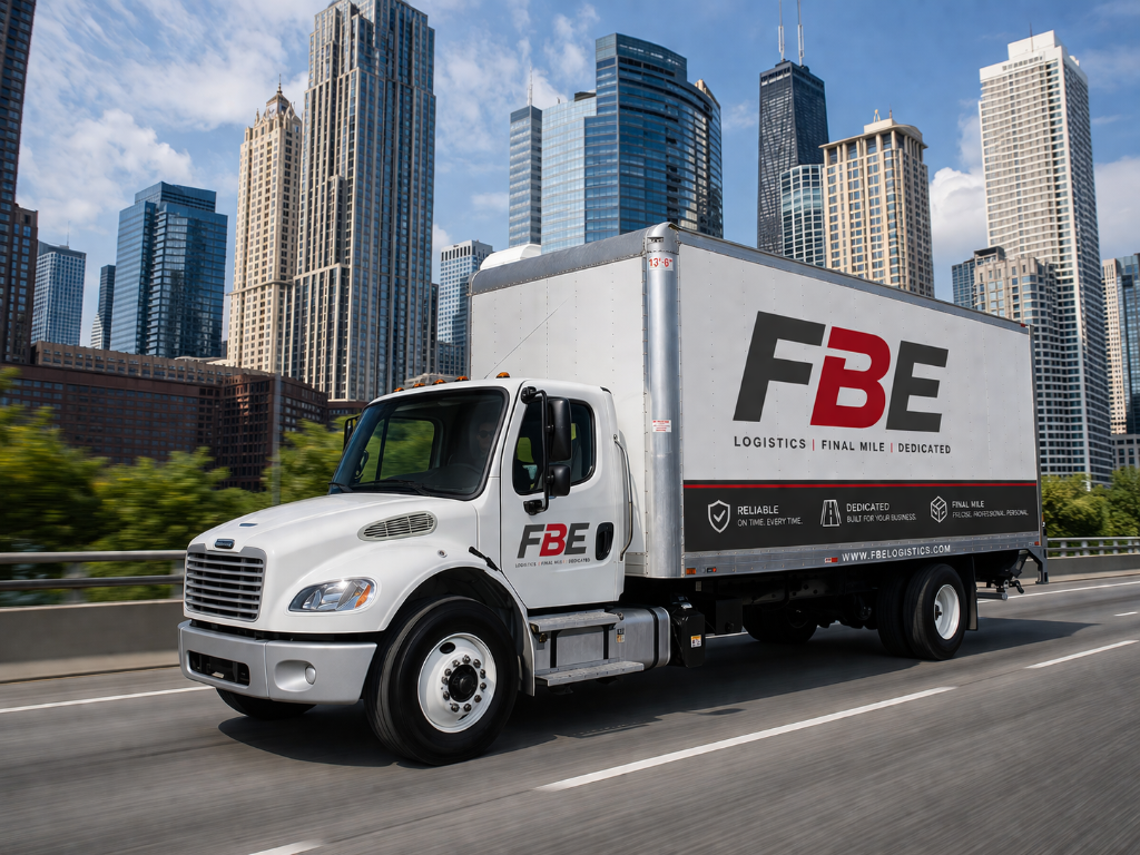 FBE Final Mile delivery truck