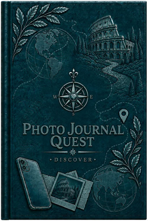 Photo Journal Quest — Discover notebook cover