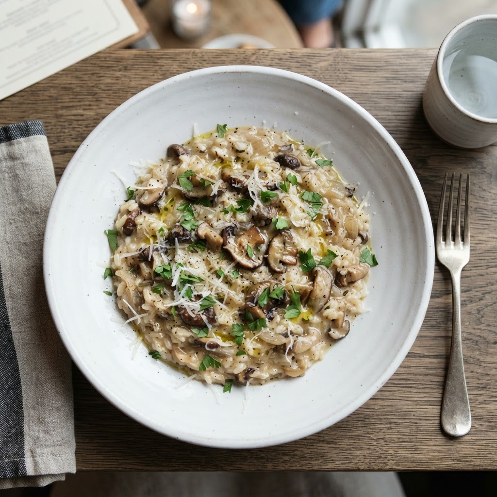 Risotto de setas
