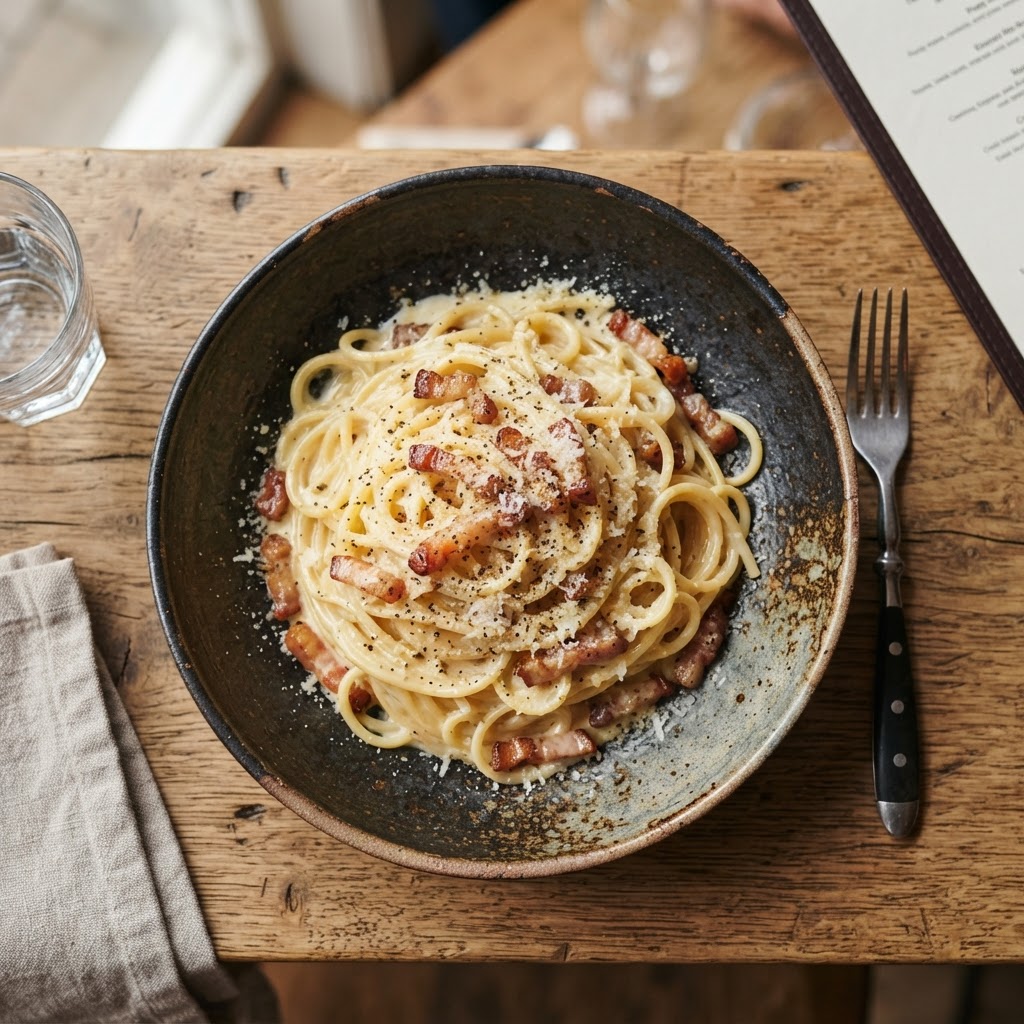 Pasta carbonara