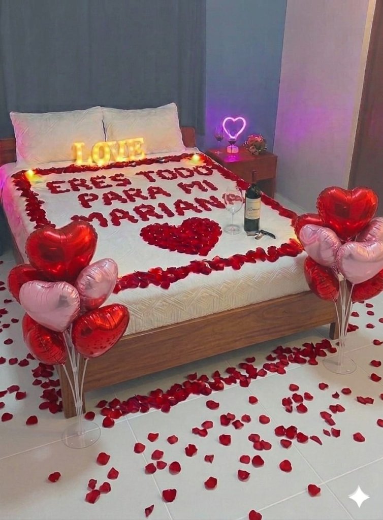 Habitación Temática Romance 💞 en Hospedaje Oslo — vista 2