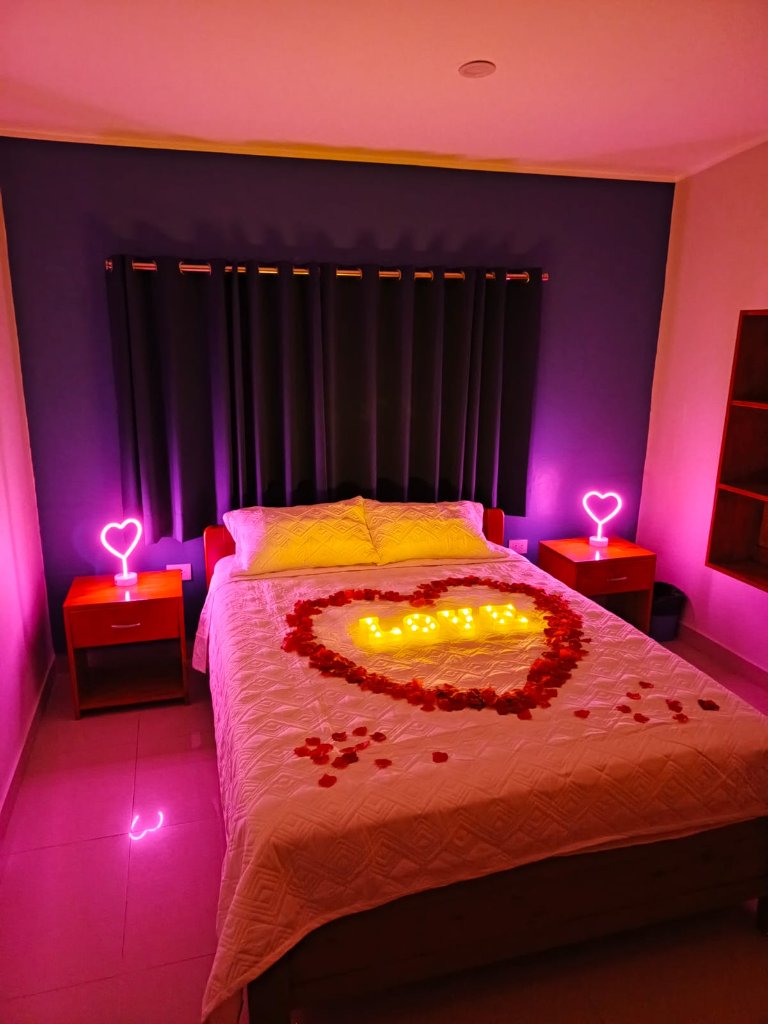 Habitación Temática Romance 💞 en Hospedaje Oslo — vista 1
