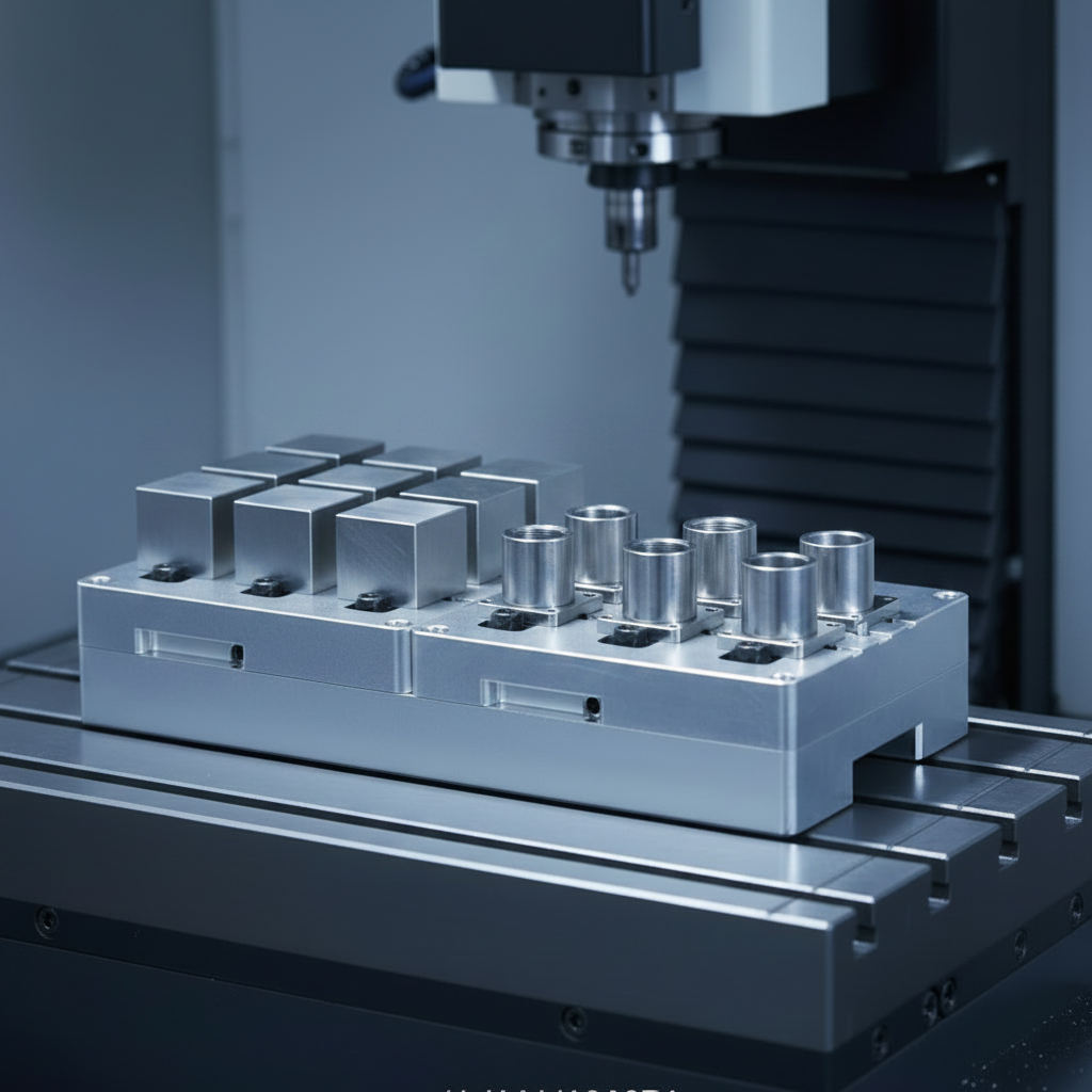 Newly machined pallet fixture