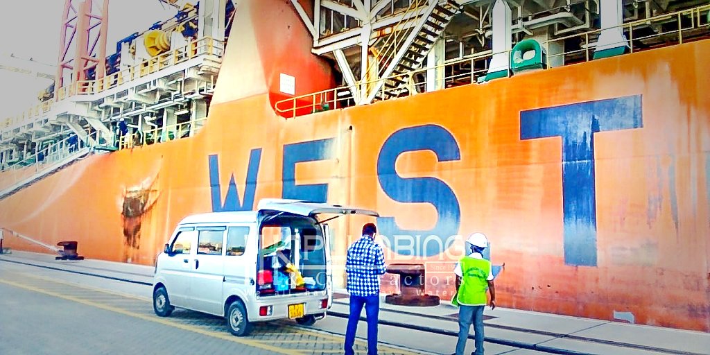 Site Mobilisation — Hambantota Harbour