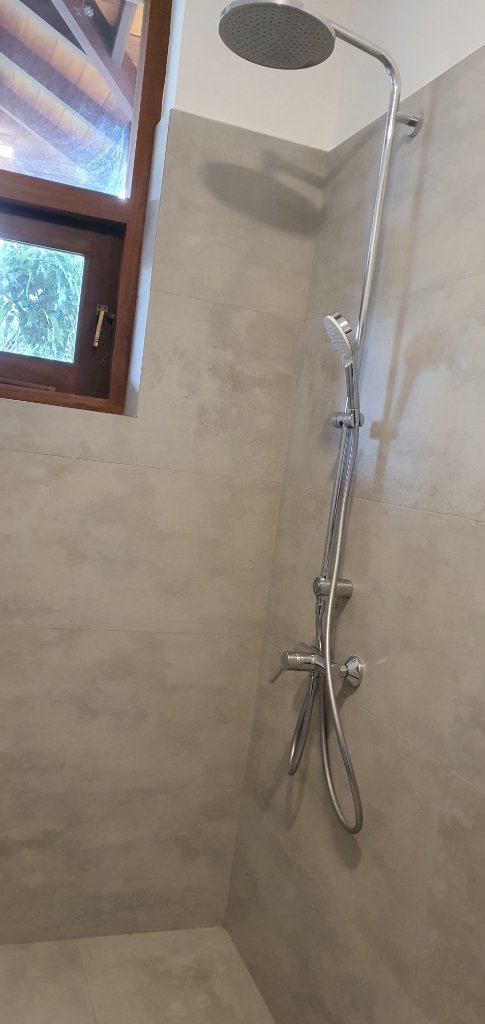 Shower System — Rainfall Head & Hand Shower Installation