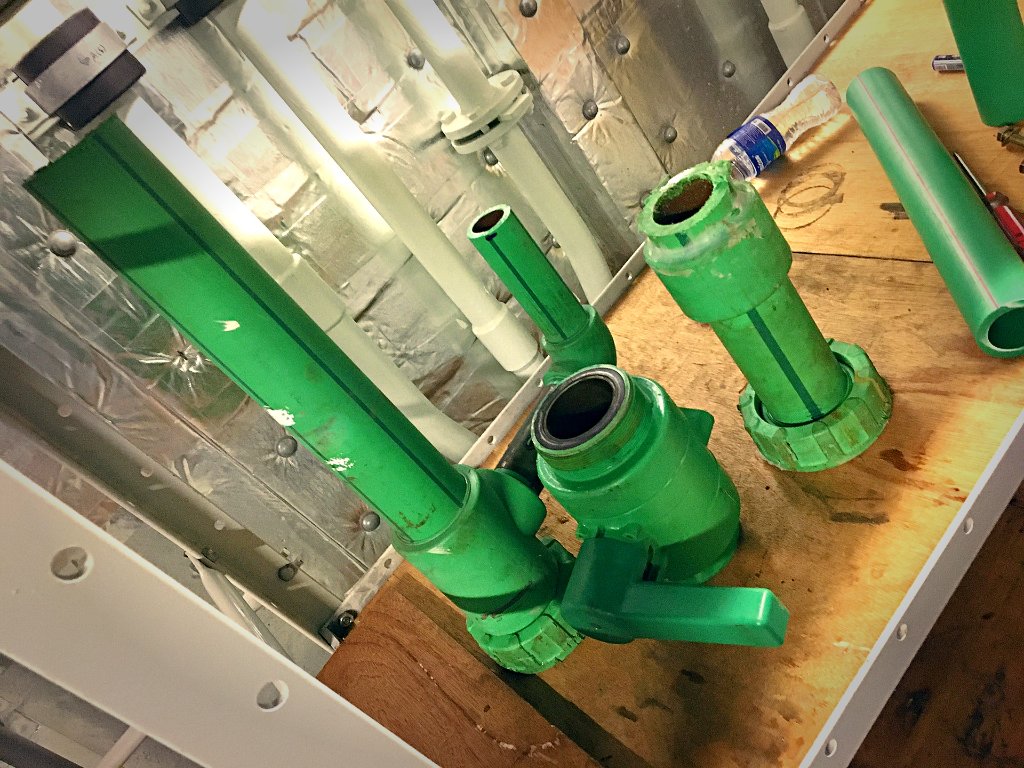PPR Pipe Fabrication — Pre-Installation