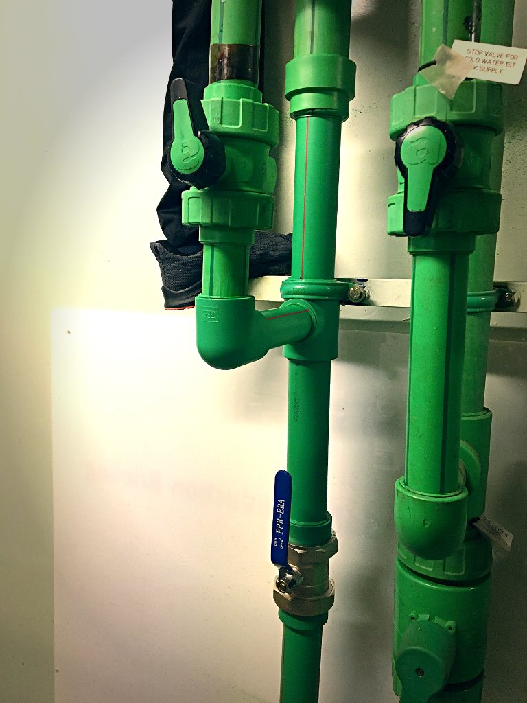 Stop Valve Assembly — Cold Water Supply Lines
