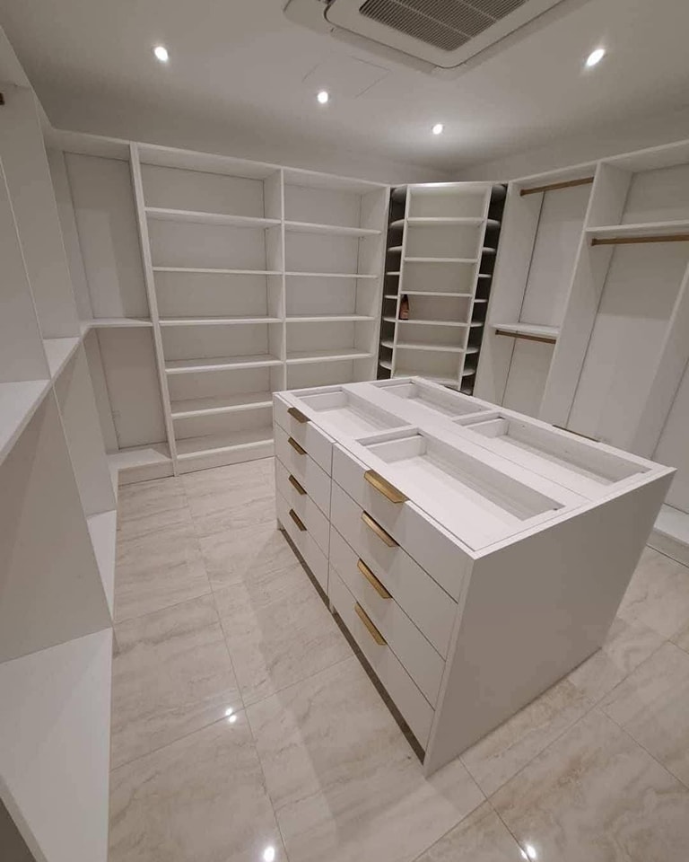 Custom Bookshelf & Workshop Build