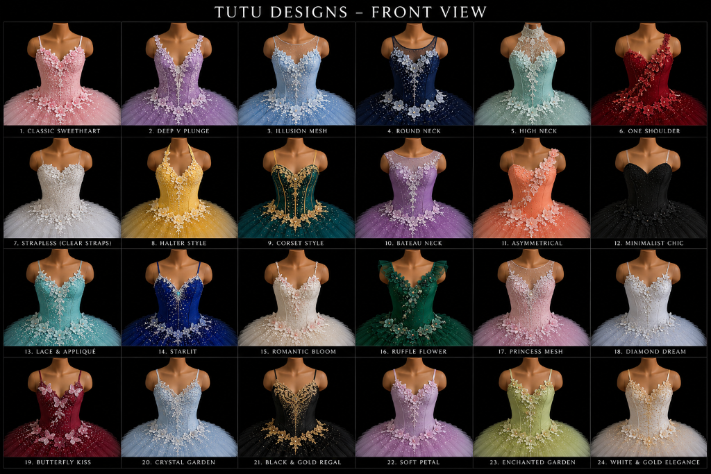 Tutu Designs – Front View guide
