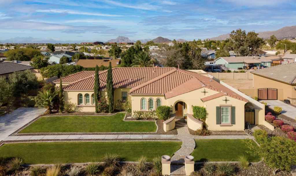 Aerial · Mediterranean Exterior