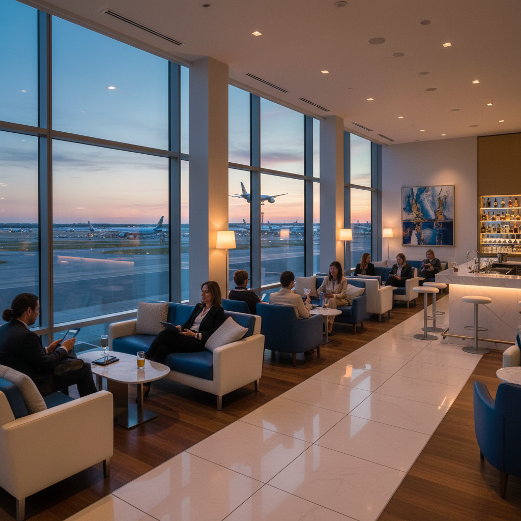 Constellation membership luxury lounge