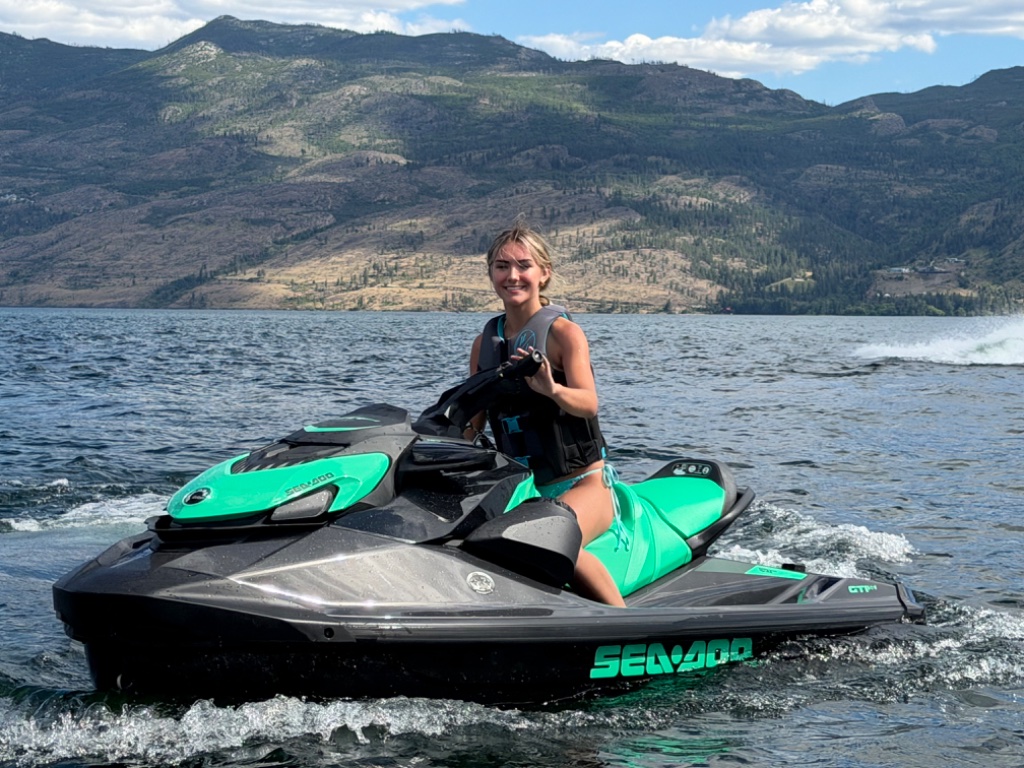 Kelowna Watercraft Co team at the dock