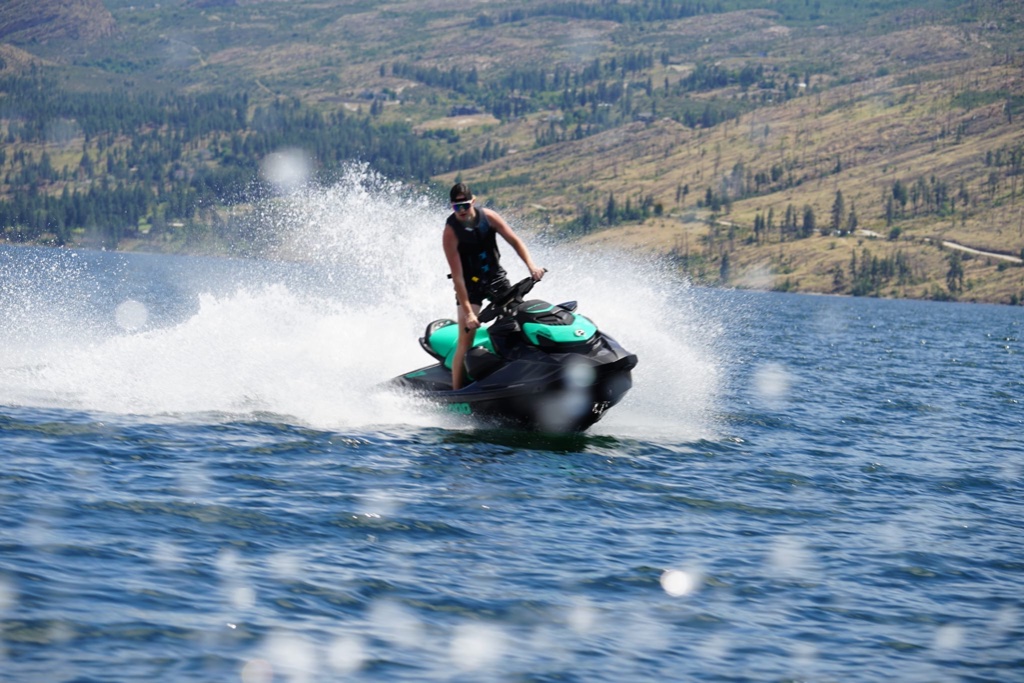 Calm water on Okanagan Lake