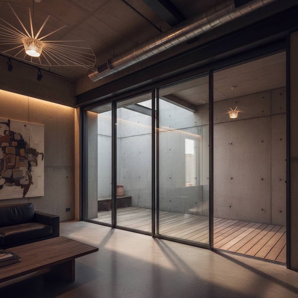 Steel Sliding Door