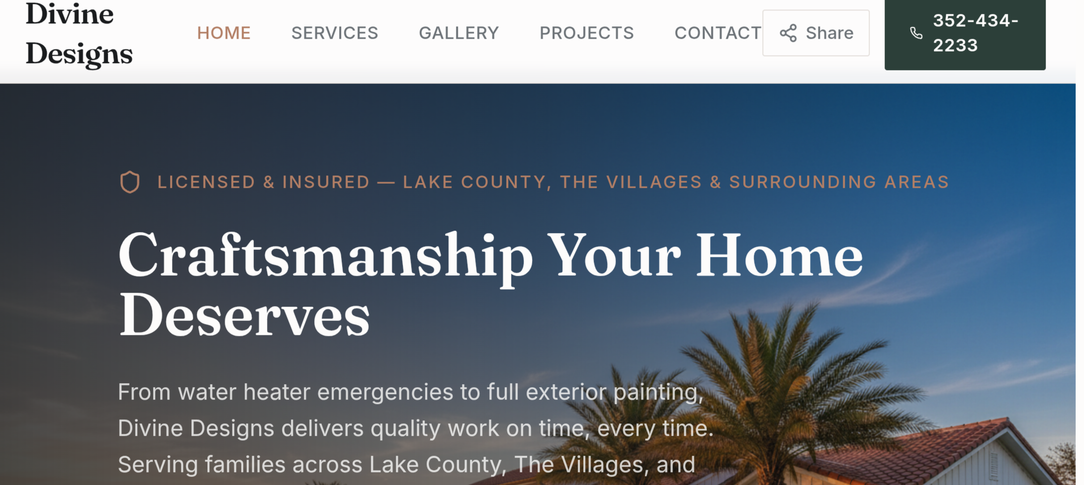 Divine Designs: Transforming a Lake County Contractor into a Lead-Generating Authority