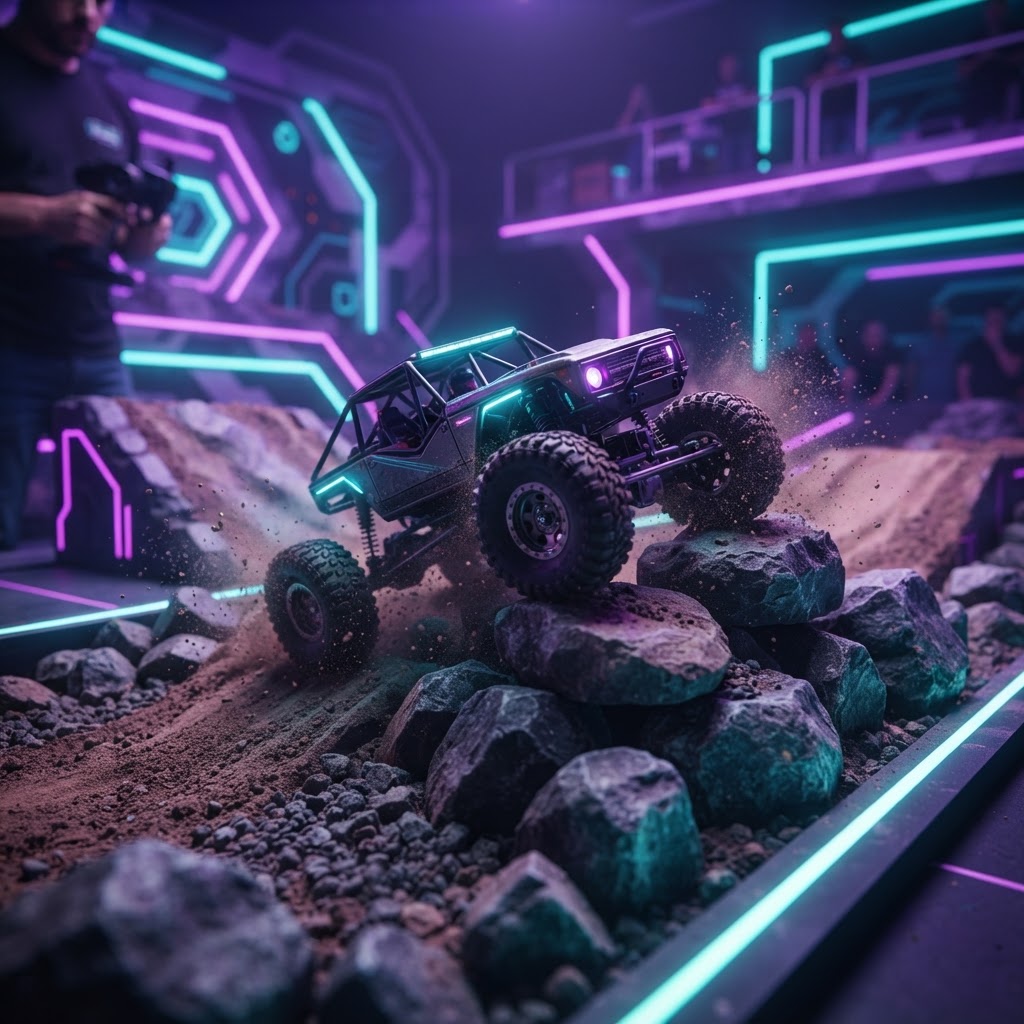 RC Car Rock Crawling