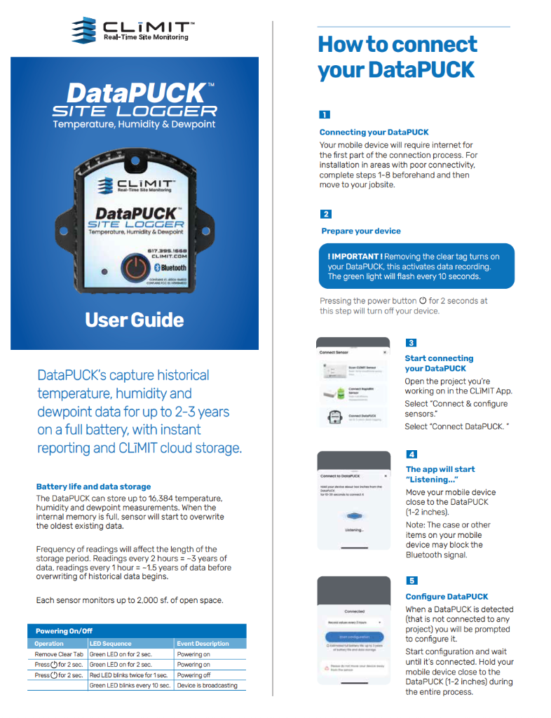 DataPUCK User Manual