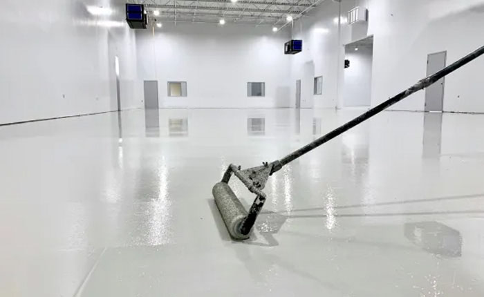 Resinous flooring project