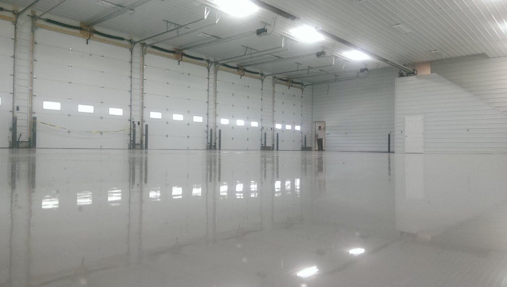 Resinous flooring project