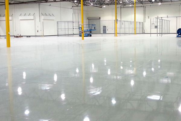 Resinous flooring project