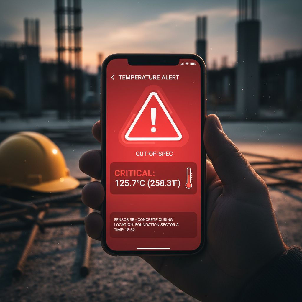 Real-time temp & humidity alerts.