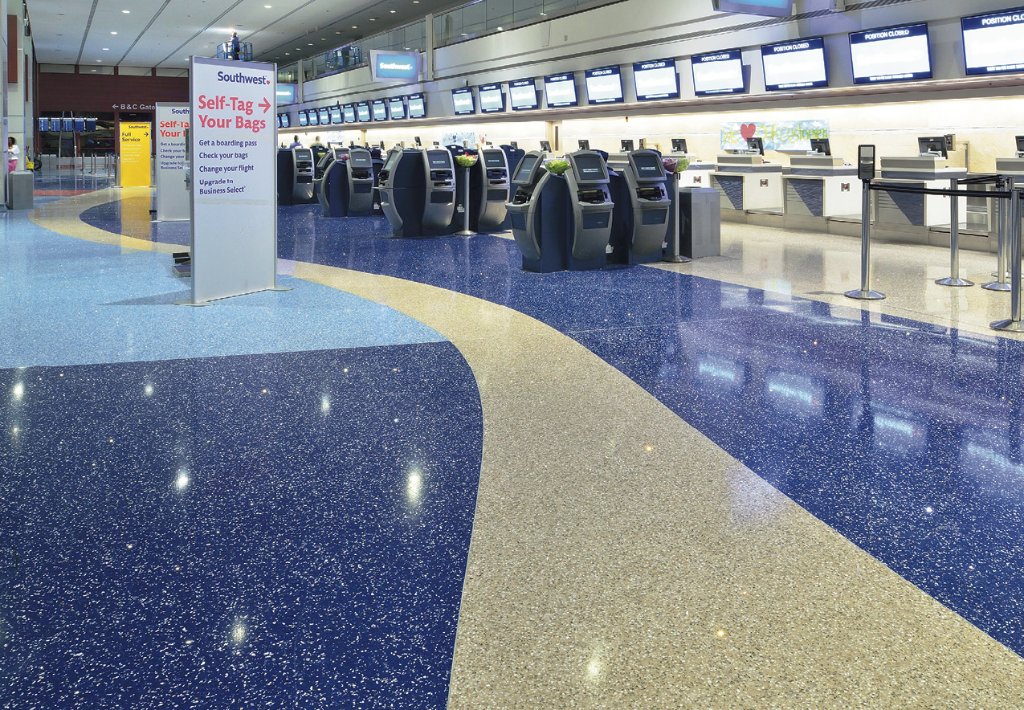 Terrazzo flooring project