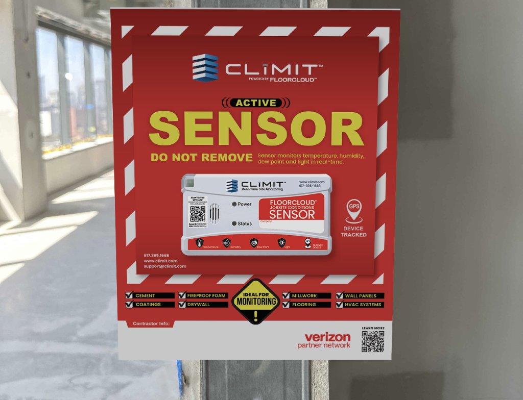 CLīMIT Jobsite Conditions Sensor