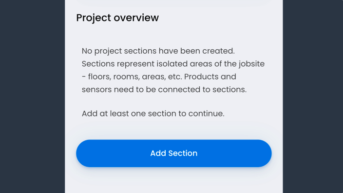 02. Create Sections