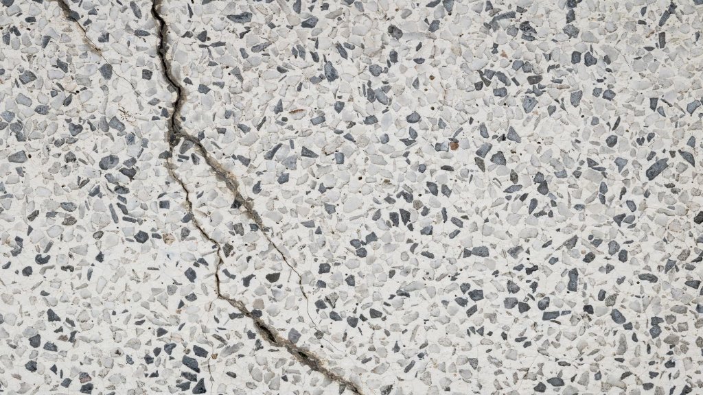 Terrazzo failure example
