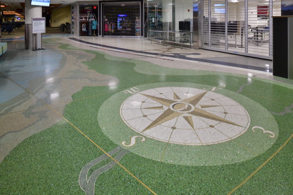 Terrazzo flooring project
