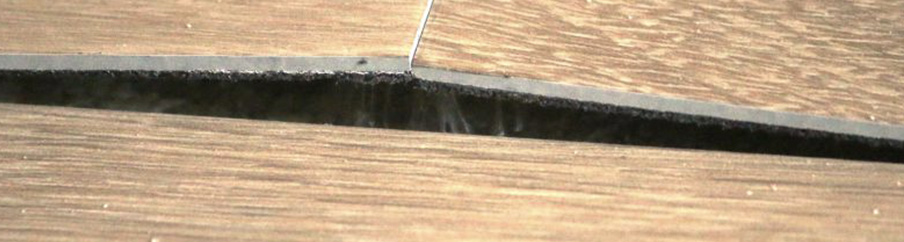 LVT expanding from temperature