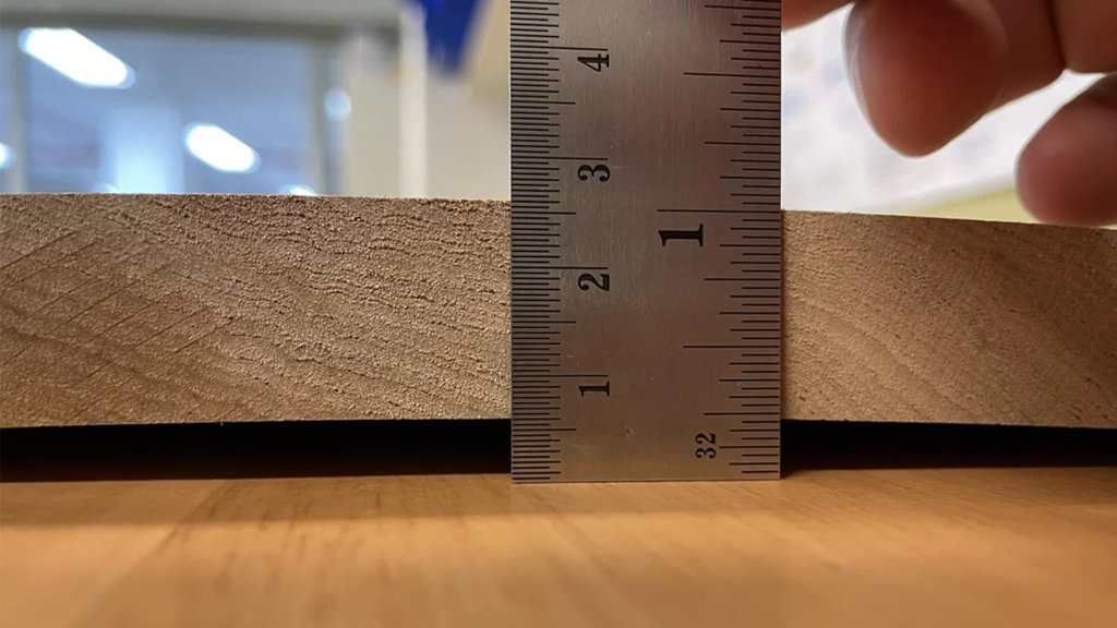 Millwork cupping failure