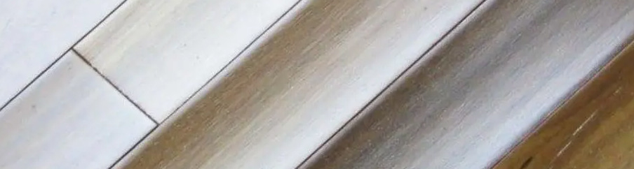 Hardwood cupping from humidity