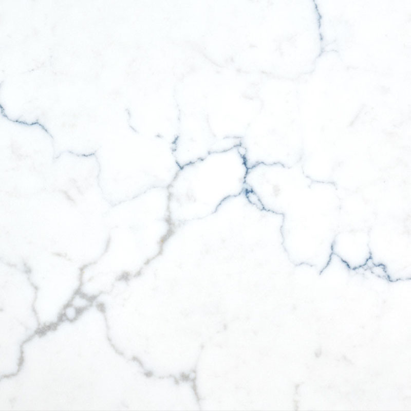 Calacatta Miraggio Cielo Quartz slab available at Schenectady Marble and Granite NY
