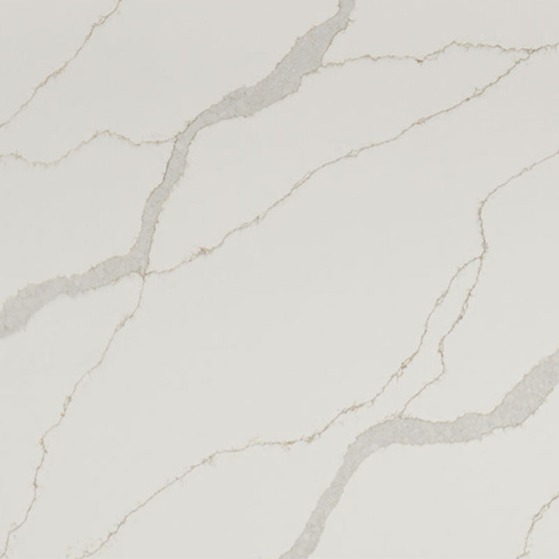 Calacatta Idillio Quartz slab available at Schenectady Marble and Granite NY