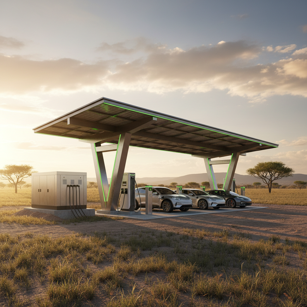 Solar DC Fast Charger