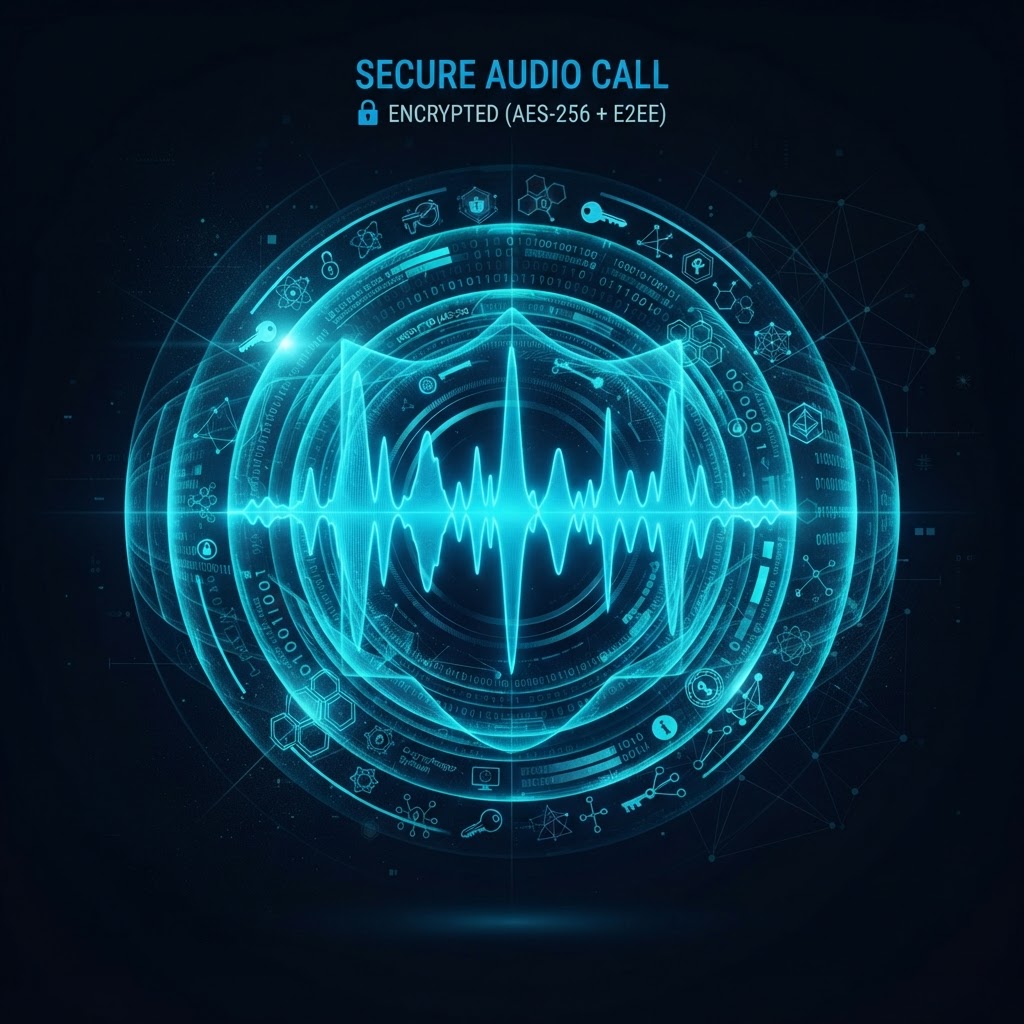 SuperEncrypted Audio Calls: Beyond Standard Encryption