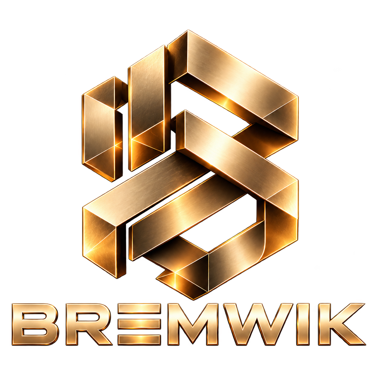 Gold BREMWIK company logo