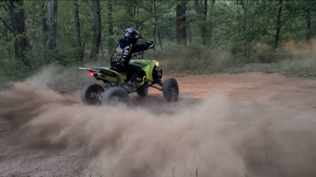 YFZ roosting in the woods