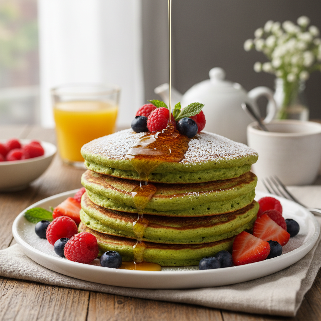 Matcha Pancakes