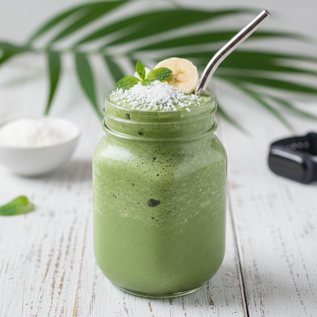 Matcha Coconut Smoothie