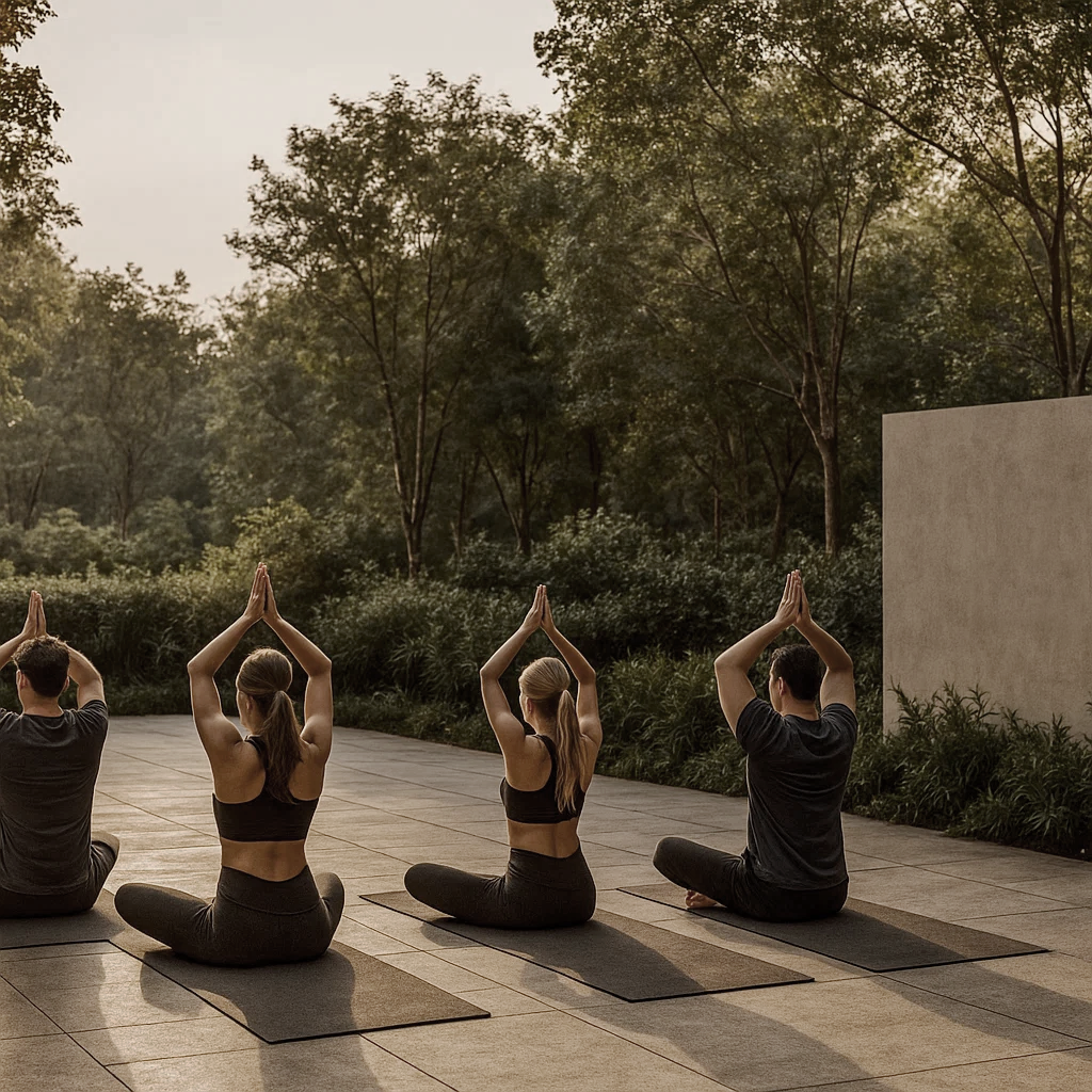 Área de Yoga — amenidad de Veranda Las Lomas