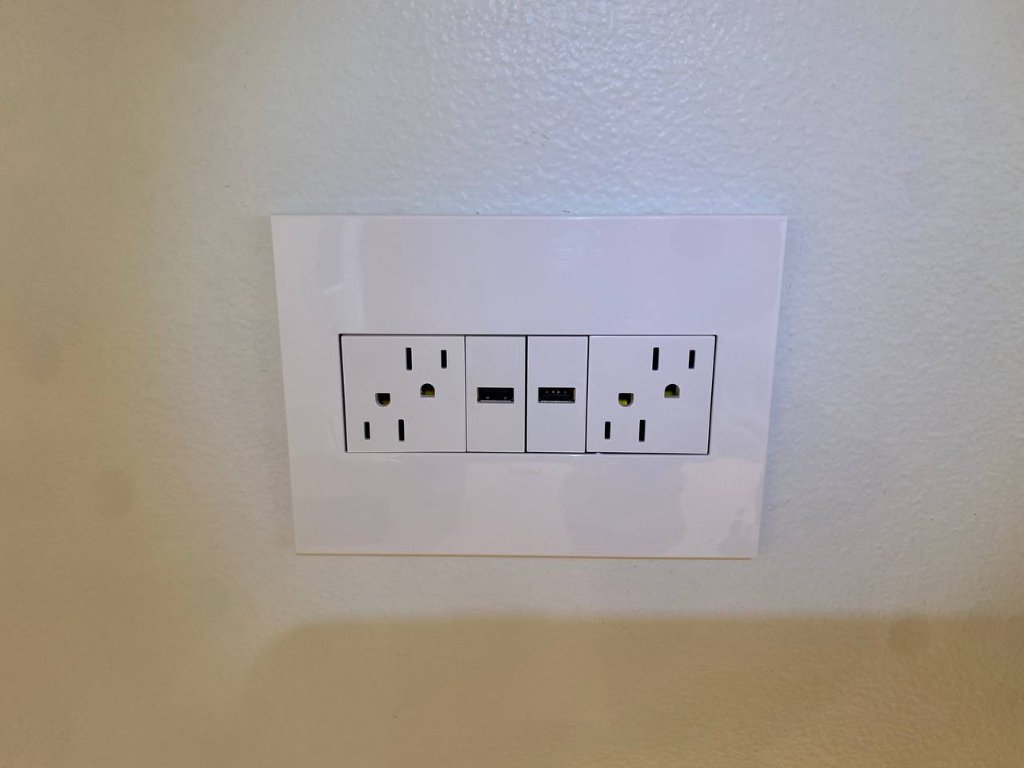 LeGrand Adorne pop-out outlets with USB