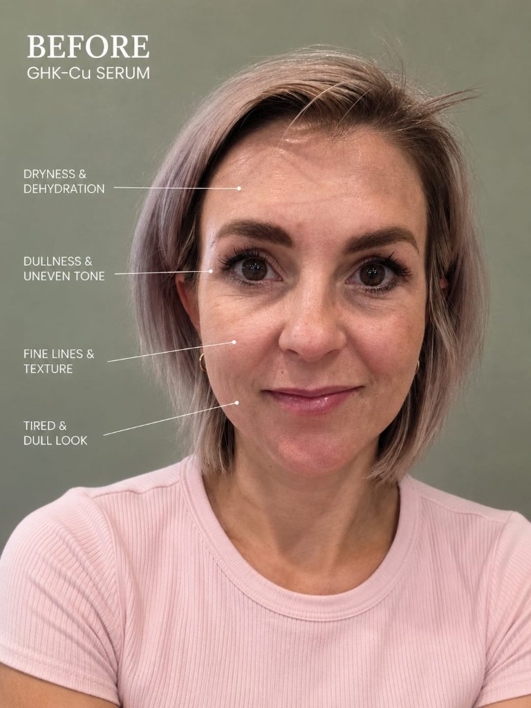 Before GHK-Cu Serum